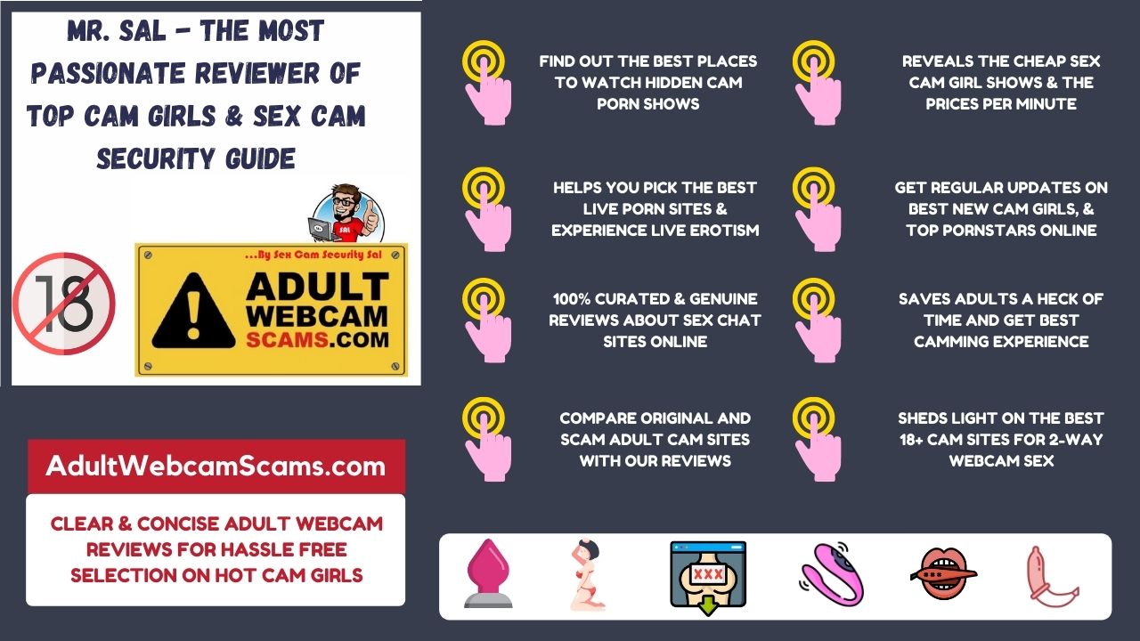 webcam site scams infographic